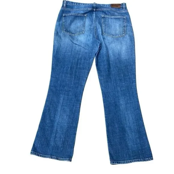 LRL Lauren Ralph Jeans Co. Jeans Classic Bootcut Womens Size 12 Med Blue Denim - Picture 3 of 7